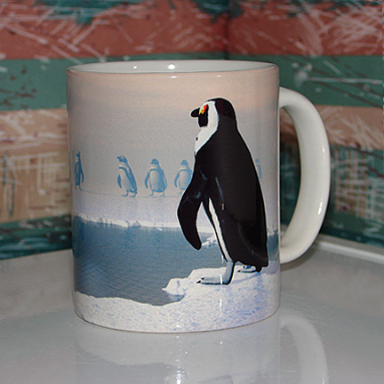 March of the Penguins made with sublimation printing